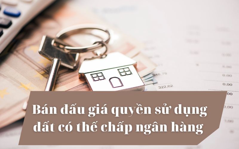 Bán đấu giá quyền sử dụng đất có thế chấp ngân hàng được thực hiện ra sao?