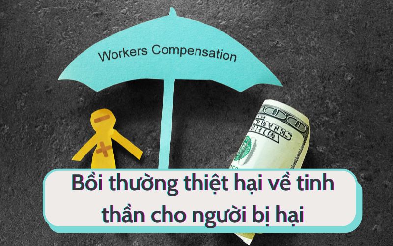 Giải quyết bồi thường thiệt hại về tinh thần cho người bị hại