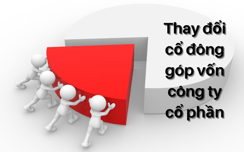 Thay đổi cổ đông góp vốn công ty cổ phần